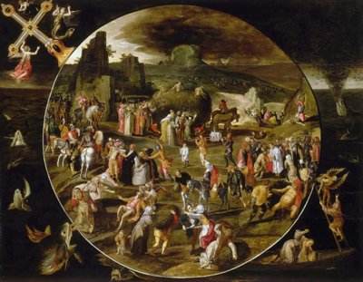 Vanity of the World by Workshop of Gillis Mostaert